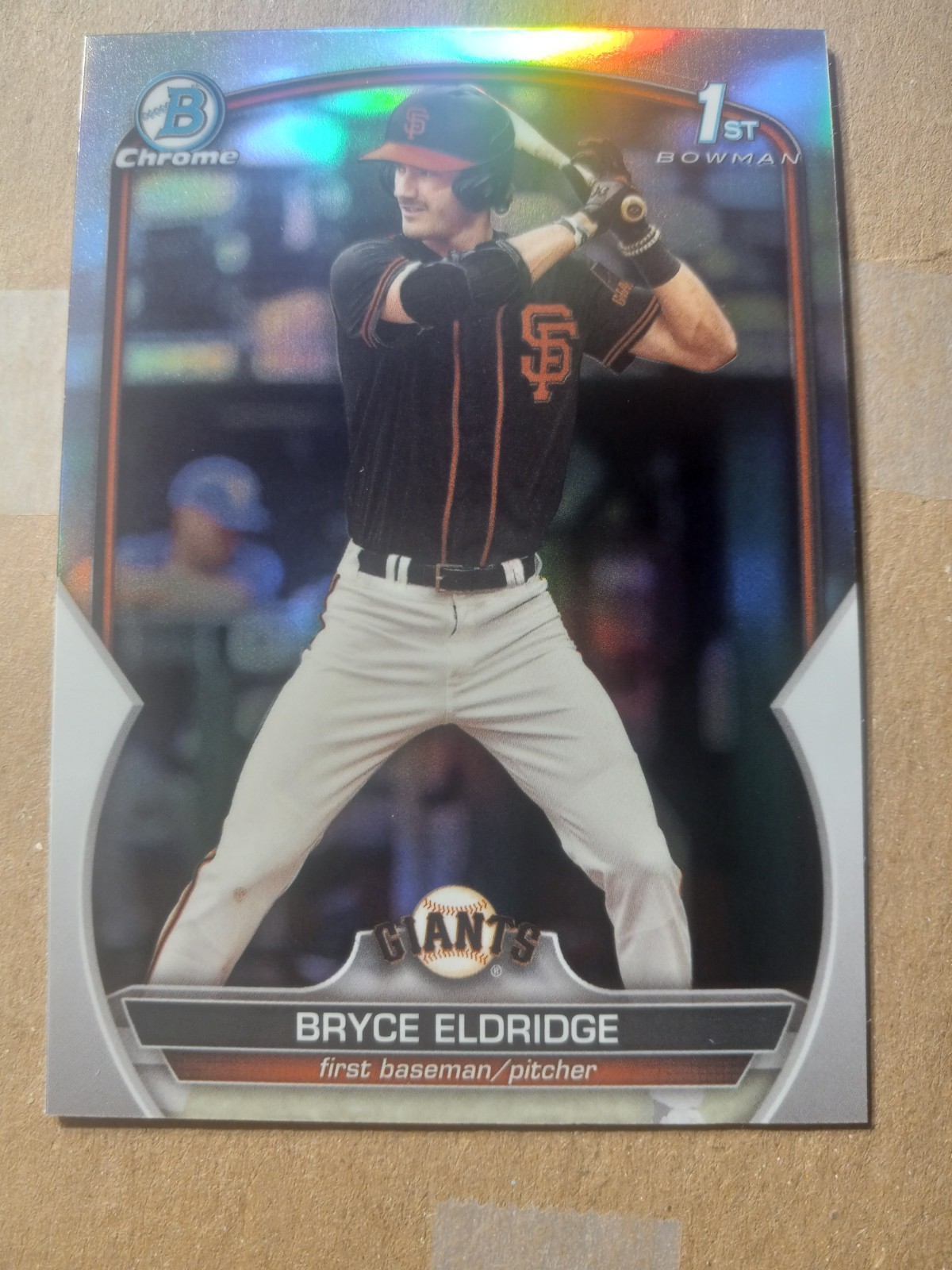 2023 Bowman Draft - Chrome Bryce Eldridge #BDC-107 Refractor (RC).....