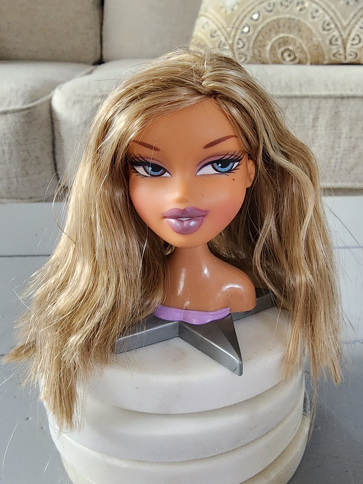 Bratz Design Your Own Yasmin Doll Head 2006 Beautiful Blonde