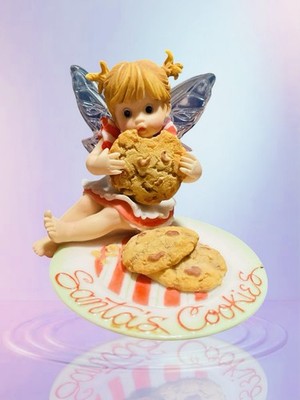 My Little Kitchen Fairies ''SANTAS COOKIE FAIRIE'' 2008 Santa s Cookies #4010984