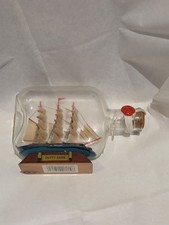 Ornamental Cutty Shark Souvenir Ship In A Bottle Glass Bottle