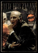 1994-95 Action Packed Hall of Fame Autographs Red Holzman #4