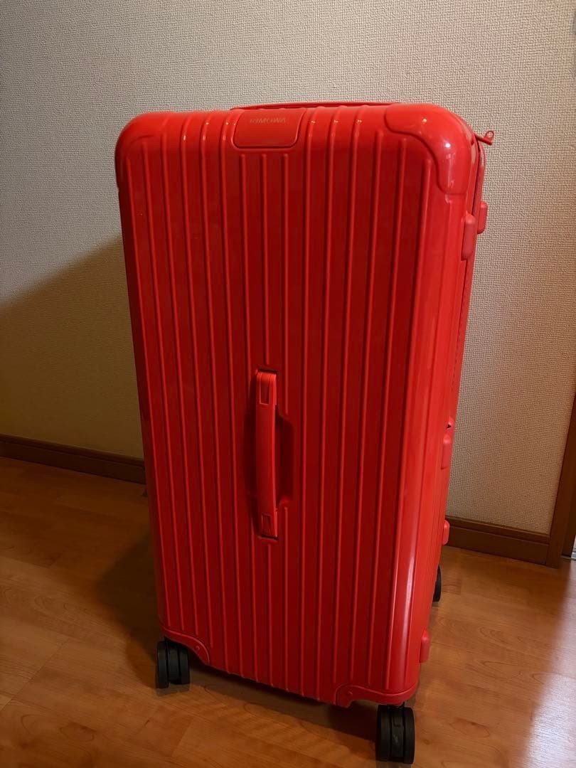 Rimowa Trunk Plus Orange 4-wheels Carry Case Suitcase Used once | eBay
