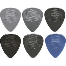 Dunlop Nylon Max Grip Guitar Picks - 12-Pack 0.88 mm
