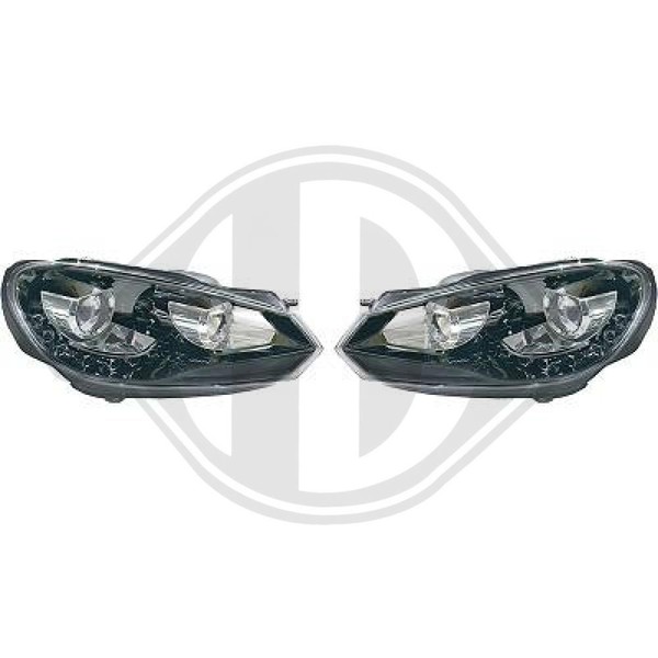 2215585 Scheinwerfer Satz FüR VW Golf VI (5K1)-image