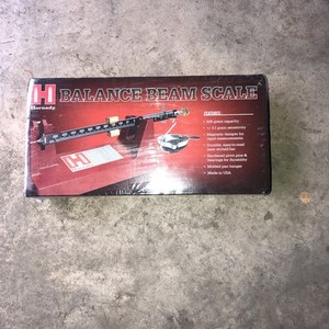 Hornady 050109 Lock-N-Load Balance Beam Scale 505 Grains Capacity New In Box