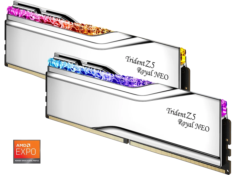 G.SKILL Trident Z Royal Series 64GB (2 x 32GB) 288-Pin PC RAM DDR5 6000 (PC5 480 - Image 2 of 4