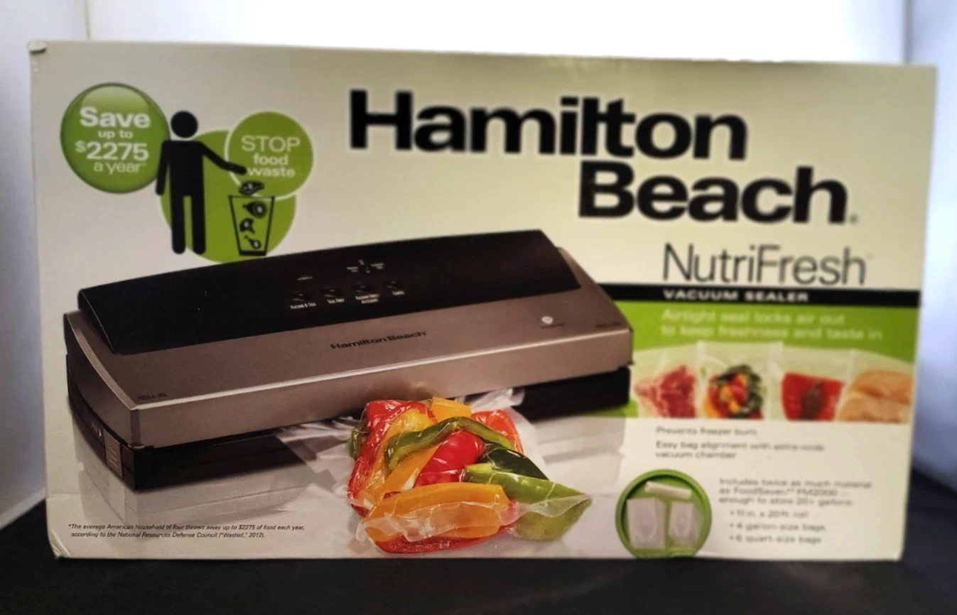 Food Vacuum Sealer Hamilton beach Fresh Storage
