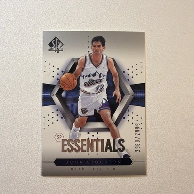 John Stockton 2004-05 SP Authentic SP Essentials /2999 #130 HOF Utah Jazz