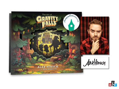 PRESALE September 15 The Art of Gravity Falls SIGNED BOOK Alex Hirsch Hardcover