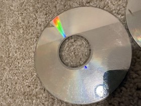 Lot of 4 SEGA Saturn Games & 1 PS1 DISC ONLY SCRATCHED UNTESTED