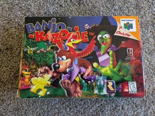 Banjo-Kazooie CIB N64 Nintendo 64 1998