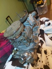 Edelbrock Dual Quad C26 Aluminum Intake Manifold 2x4 S B Chevy 5425 Old Vintage