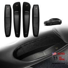 BestEvMod 4PCS Door Organizer Tray Compatible with 2026 Model Y Juniper Drop-in