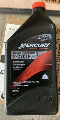 Mercury Premium Plus 2-Cycle Outboard Oil   #92-858026K01