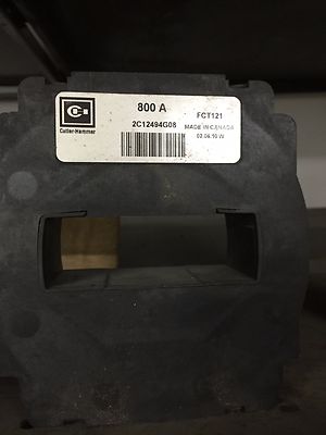 Cutler Hammer 2C12494G08 Current Sensor 800 Amps