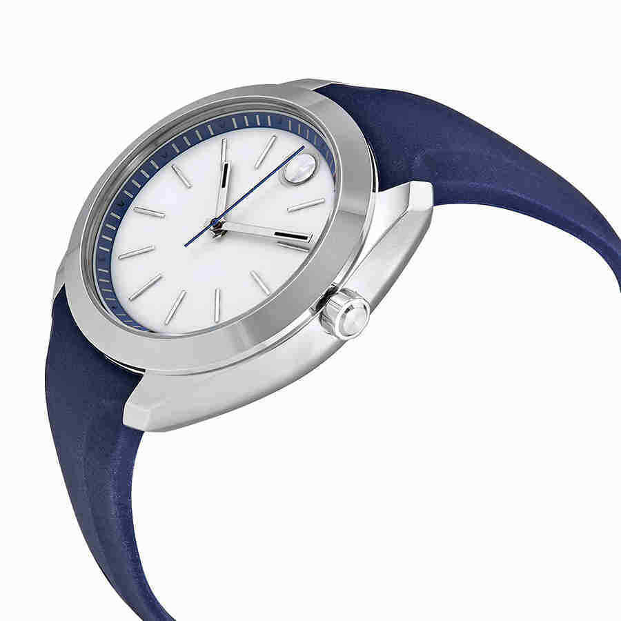 MOVADO Bold 3660011 Motion White Dial Blue Silicone Strap