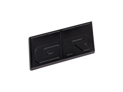 Toyota GR Gazoo Racing Black Emblem Decal Badge Sticker Nameplate JDM Blackout