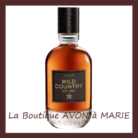 Coffret Wild Country Avon Pour Homme : Eau De Toilette + Gel Douche + Déo Vapo - Neuf Avec étiquettes