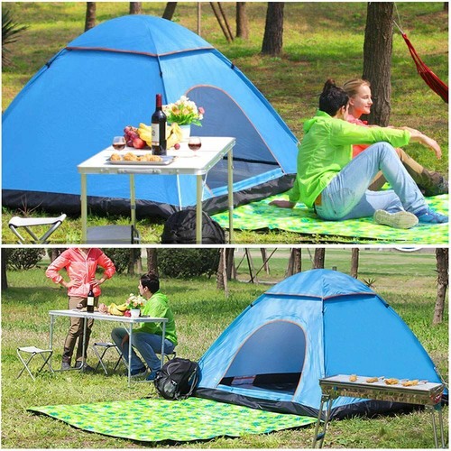 3-4Person Automatic Instant Double Layer Pop -Up Camping Tent Waterproof Outdoor - Picture 11 of 21