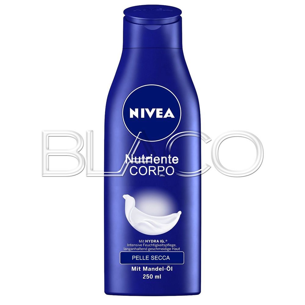NIVEA CREMA FLUIDA NUTRIENTE CORPO - 250ML IDRATANTE PER PELLE SECCA