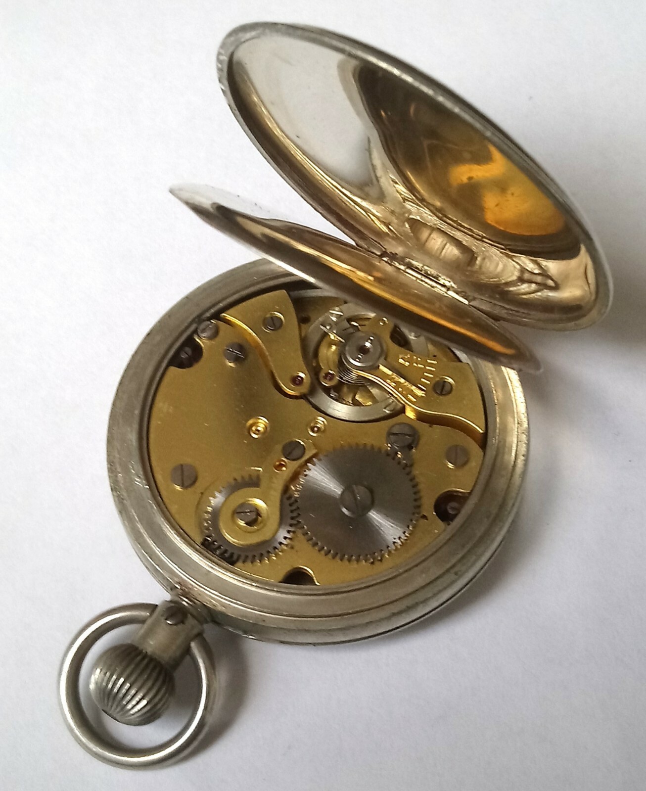 WW2 ARMY BOMB TIMER STOPWATCH POCKET WATCH BRITISH MILITARY RAF BROAD