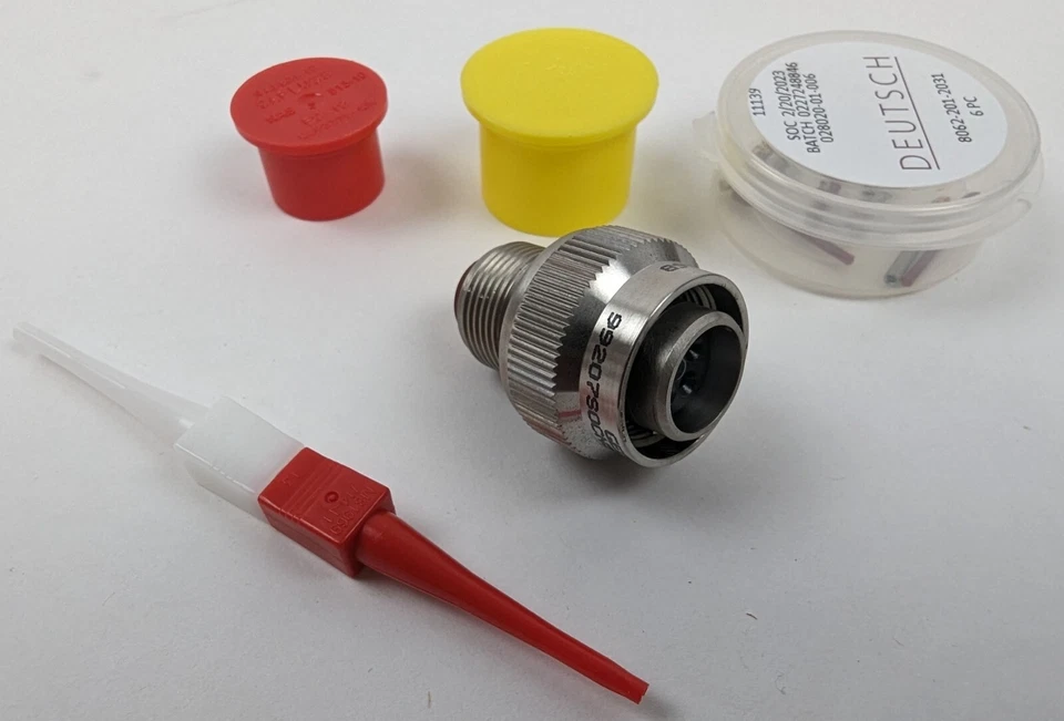 5 TE Connectivity / DEUTSCH GED06-10-5S8 Circular Connector MIL Spec 5 Pin NEW - Image 2 of 4