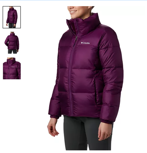 Puffect Coat LARGE WILD IRIS | eBay