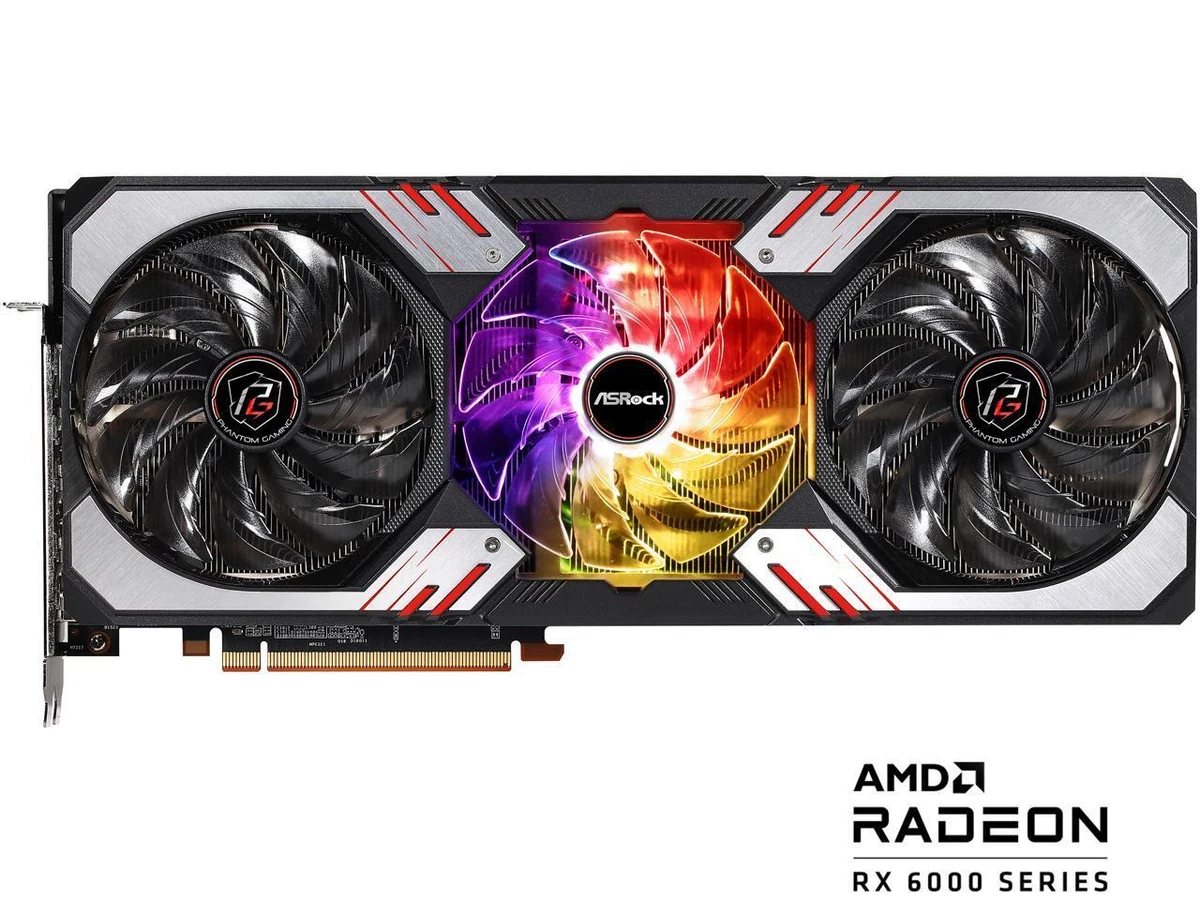 ASRock Radeon RX 6800 XT Phantom Gaming D Gaming Graphics Card