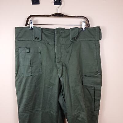 Vintage 1973 Michielsens Sterckx Army Green Button Fly Cargo Vintage 1973 Michielsens Sterckx Army Green Button Fly Cargo