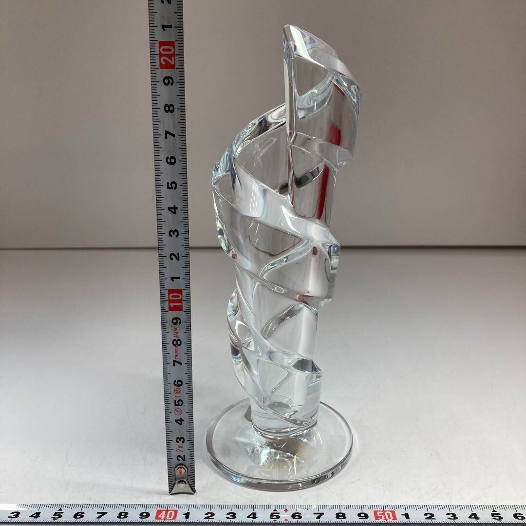 Baccarat Vase Spirale バカラ スパイラル Baccarat Vase Spirale バカラ スパイラル Baccarat Spirale