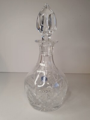 Vintage Stuart Kristall Karaffe 30% Bleikristall Made In Great Britain 