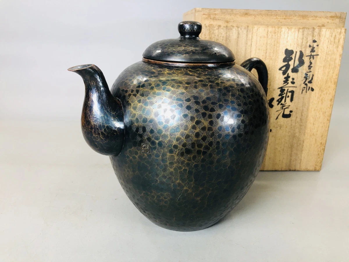 铜古董日本茶壶| eBay