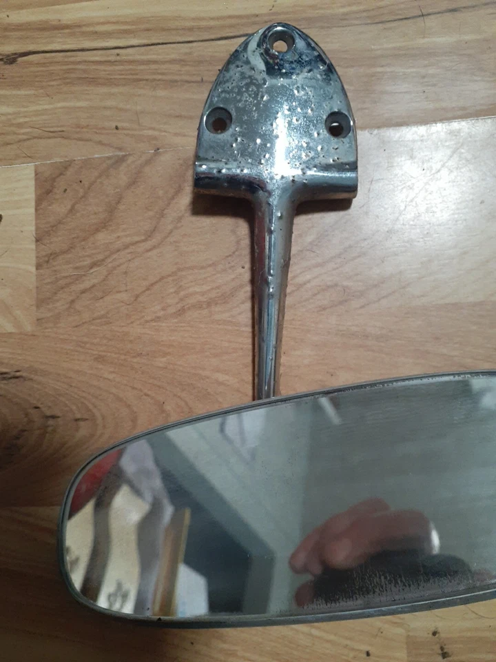 Espejo retrovisor vintage VW BUG 1960-1964 Volkswagen Beetle original alemán Foto 3 de 4