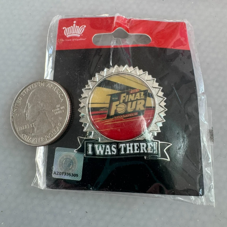 Final Four I Was There!! Lapel Pin Duke Wisconsin Kentucky Michigan State NCAA - Image 3 of 3