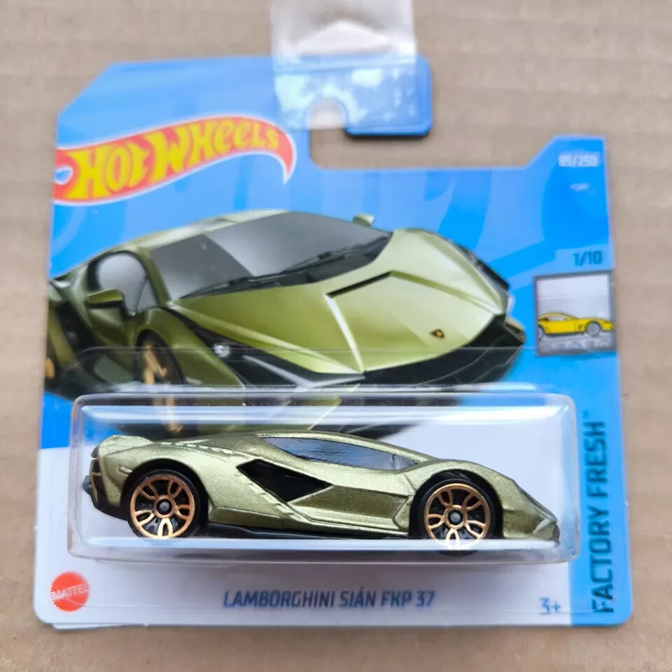 Hot Wheel SHORT CARD 2022 HW FACTORY FRESH LAMBORGHINI SIAN FKP 37