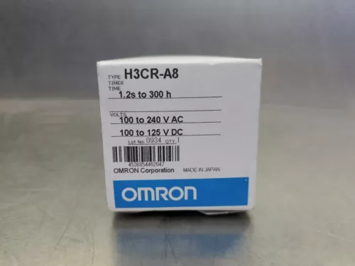 OMRON H3CR-A8 1.2 to 300h Timer.                                           4C-21