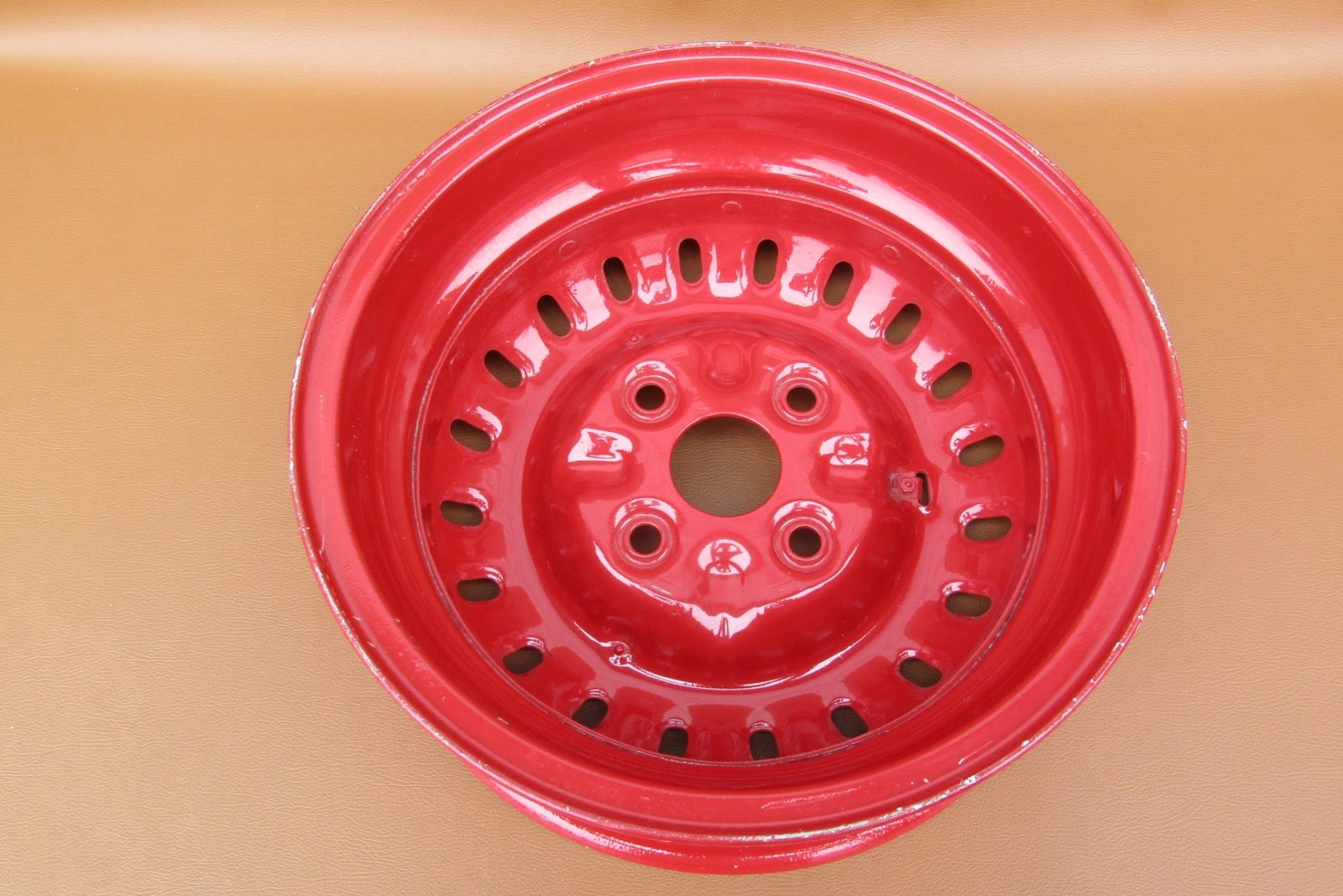 Maserati 3500 GT Nice Restored Original C. Borrani 16 x 5.00 Solid Wheel Rim