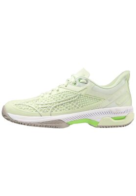 Mizuno WAVE EXCEED TOUR 5 CC Tennisschuhe Damen Sandplatz 61GC227540 hellgrün