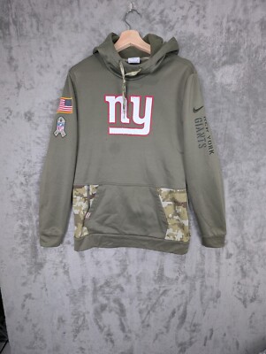 men's nike new york giants therma hoodie