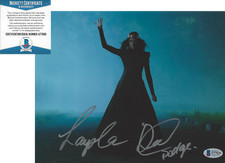 LAYSLA DE OLIVEIRA SIGNED 'LOCKE & KEY' DODGE 8x10 PHOTO 1 PROOF BECKETT COA BAS