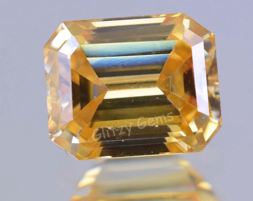 Lab-Grown Diamond 2.05 Ct Intense Yellow CVD ,Emerald, Clarity VS1 - Certified - Image 3 of 4
