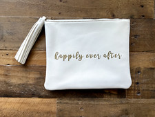Happily Ever After Make-up Bag / Wedding / Bride / Bride Gift