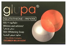 Glupa Glutathione & Papaya Skin Lightening & Brightening Soap 135g