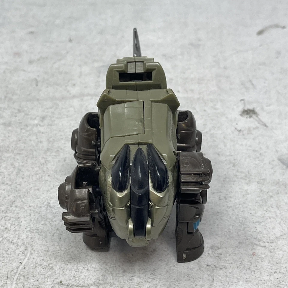 Transformers 2005 Cybertron Backstop Scout Class Figure Rhino Missing Key - Image 4 of 4