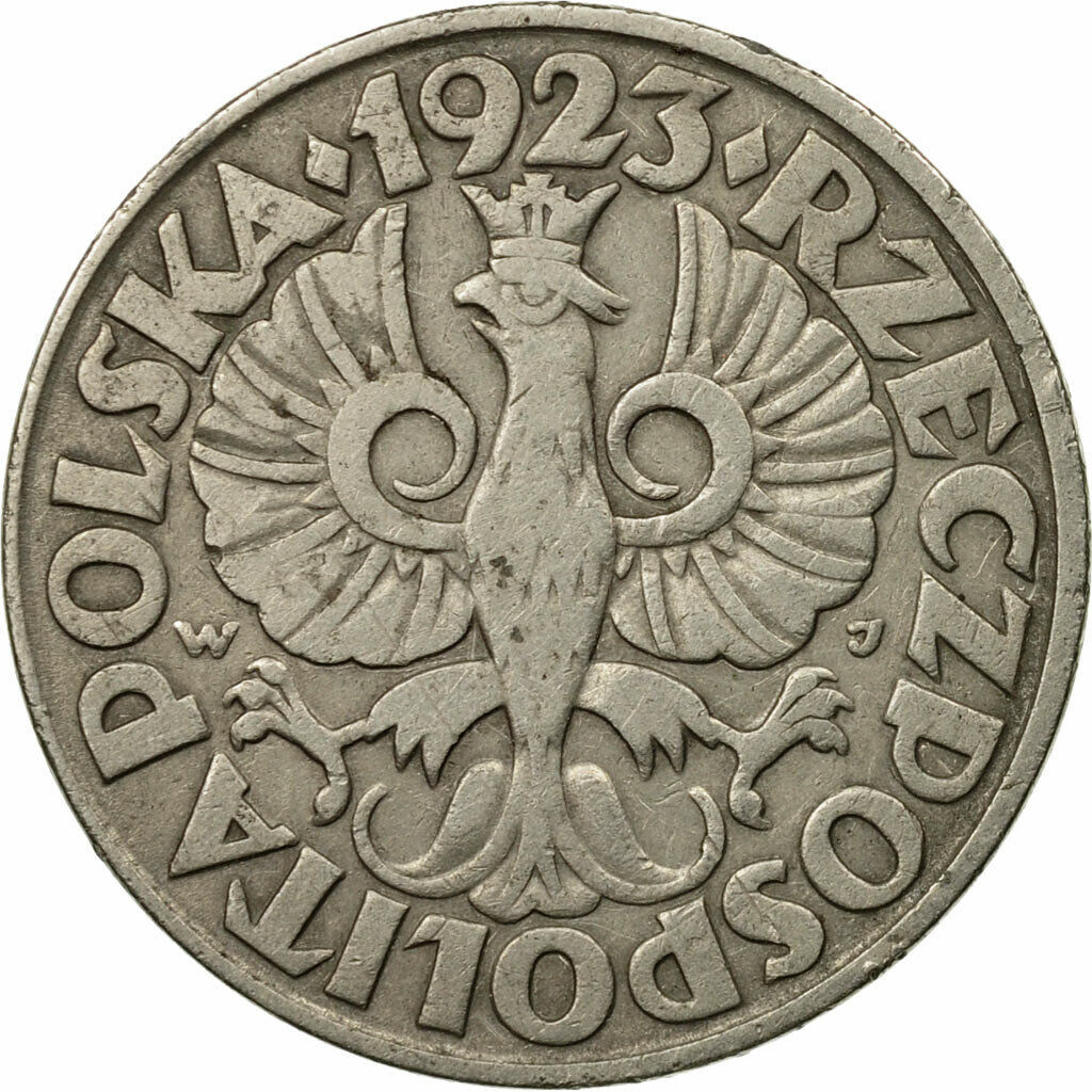 [#529946] Moneta, Polska, 50 Groszy, 1923, Warsaw, VF(30-35), Nikiel, KM:13