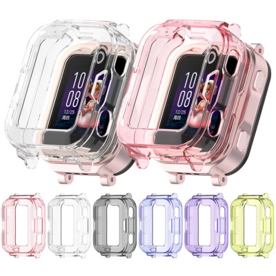 Half-wrap Protective Cover TPU Bumper Frame Case for Huawei Kids Watch 4 Pro