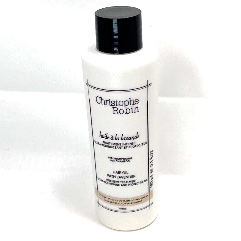 Christophe Robin Pre-Shampoo Hair Oil with Lavender 5.1oz. NWOB