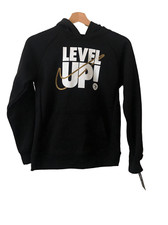 Nike Level Up Big Kids Hoodie Size Medium Black