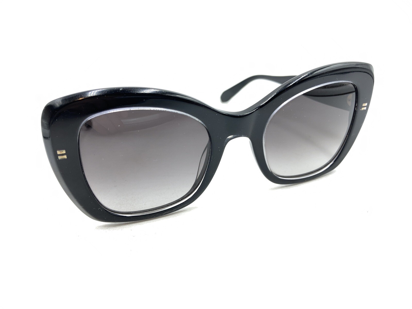 Krewe RARE Felicity Black Gold Butterfly Sunglasses G… Gem