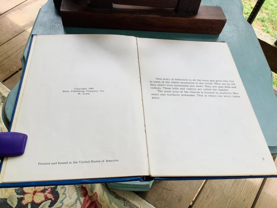 Vintage 1961 Our Little Hero First Edition HC by Norman Knight Rare Ozark Mtns. Foto 4 de 4